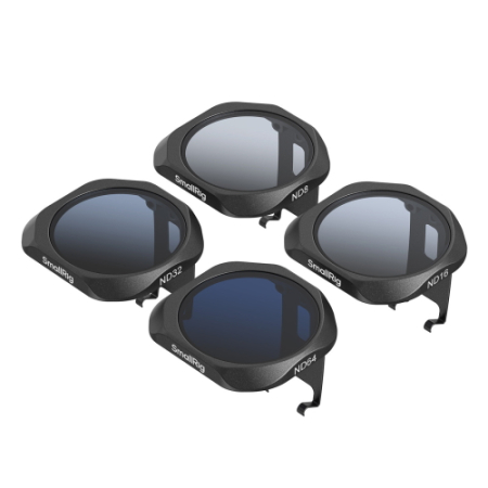 SmallRig 6213 - zestaw, 4x filtr szary ND do dronów DJI Lito X1 / Flip (ND8, ND16, ND32, ND64)